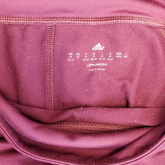 Adidas Climawarm Running Tights Running Leggings Size M - Picture 6 of 7